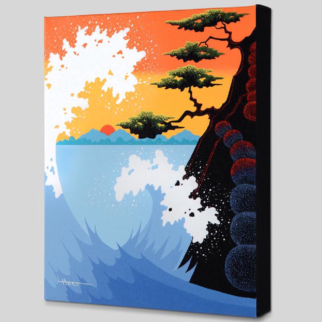 Sea Fantasy: Larissa Holt, a student of distinguished artist Eyvind Earle(1916-2000), uses bold colors and breathtaking scenery to create images of Nature in her own unique style. "Sea Fantasy" is a limited editio