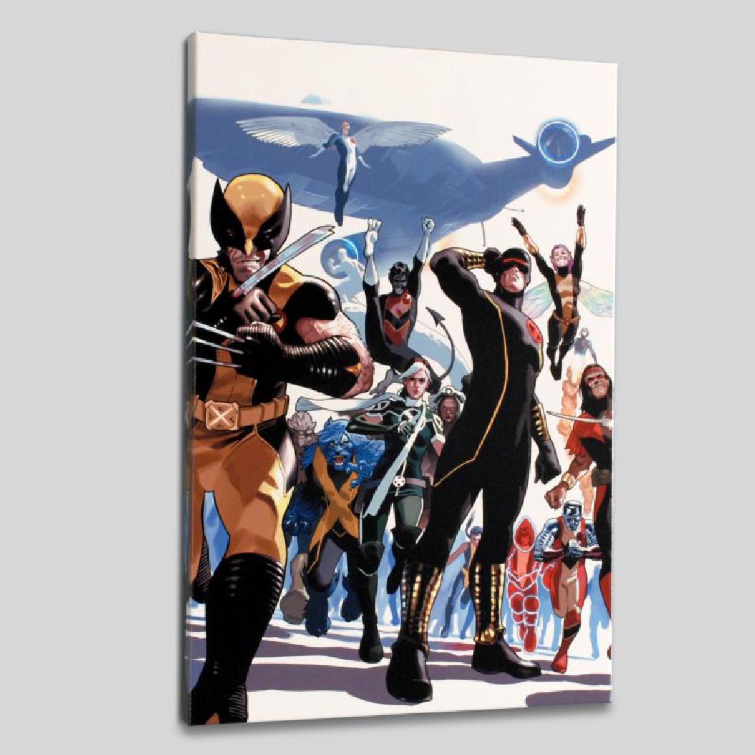 X-Men Legacy Annual #1: A piece of comic book history, this limited edition, from original art by Daniel Acuna, depicts Cyclops, Wolverine, Nightcrawler and Angel, among other X-Men Characters. Spanish artist Daniel Acuna ci