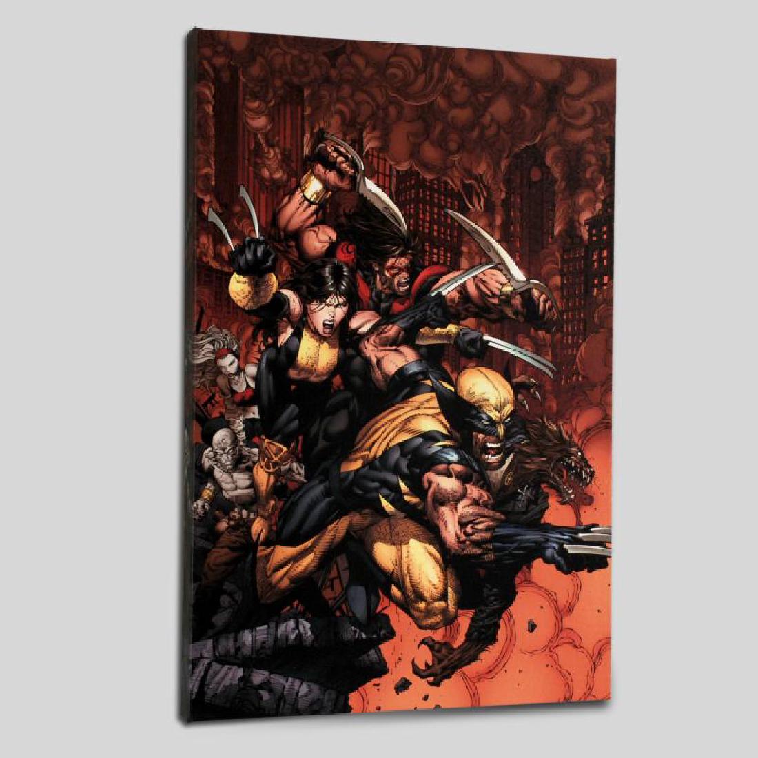 X-Factor #26: A piece of comic book history, this limited edition, from original art by Mike Deodato Jr., depicts a heroic Spider-Man. Brazilian artist Mike Deodato Jr. has become an enduring fan favorite, working 