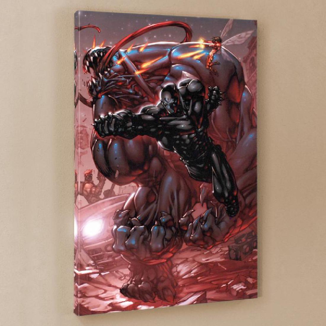 Ultimates #3: A piece of comic book history, this limited edition, from original art by Joe Madureira, depicts an action packed scene featuring the Avengers. Beginning at Marvel Comics as an intern, Joe Madureira s