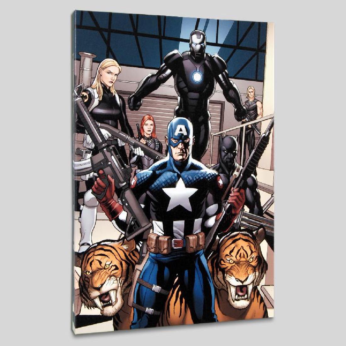 Ultimate New Ultimates #3: A piece of comic book history, this limited edition, from original art by Frank Cho, depicts Captain America, Black Panther, Carol Danvers, Iron Man, Shanna The She-Devil, Ka-Zar. A self-taught artist