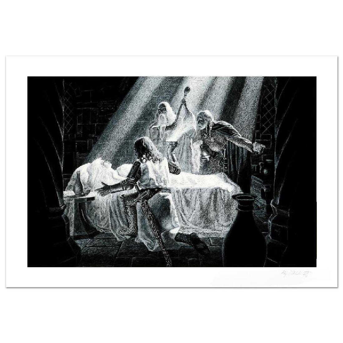 Healing Of Eowyn: Known world wide for his fantasy and science fiction illustrations, Greg Hildebrandt has created an abundance of fascinating artwork including, and most notably his illustration work for J.R.R. Tolkie