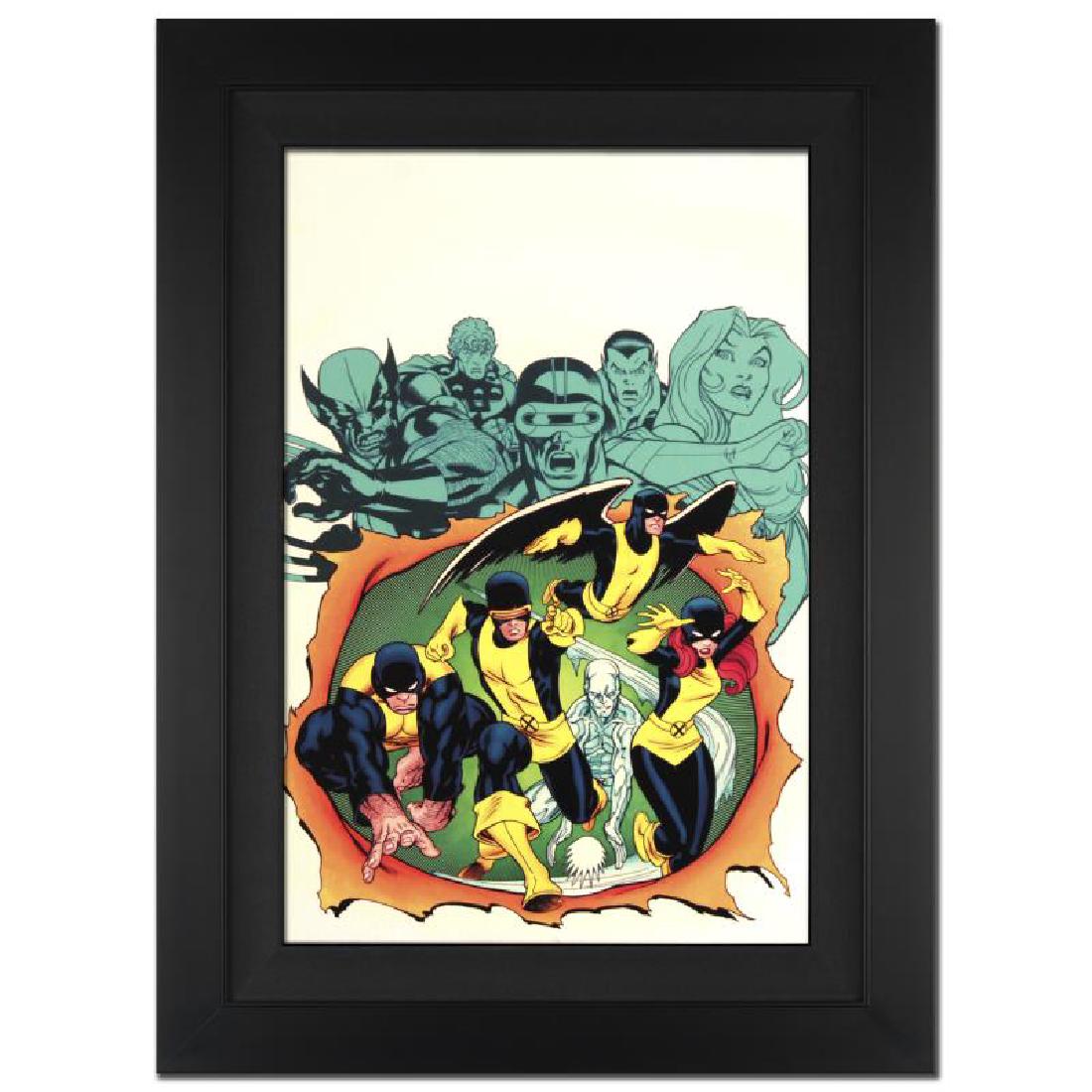 X-Men Giant-Size #1: A piece of comic book history, this limited edition, from original art by Ed McGuinness, pays homage to the classic 1975 Giant-Size X-Men #1 cover by Gil Kane. In May 2006, McGuinness signed an exclus