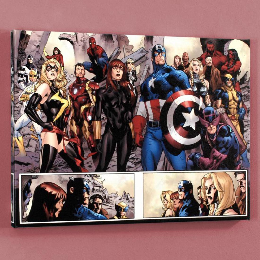Fear Itself #7: A piece of comic book history, this limited edition, from original art by Stuart Immonen, depicts classic Marvel characters. Stuart Immonen is a Canadian comic book artist. He is best known for his wo