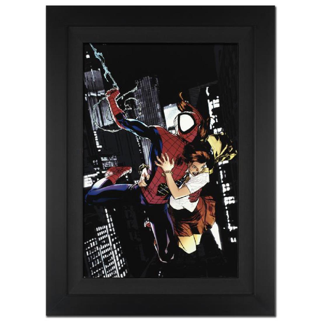 Ultimatum: Spider-Man Requiem #1: A piece of comic book history, this limited edition, from original art by Stuart Immonen, depicts the classic character Spider-Man. Stuart Immonen is a Canadian comic book artist. He is best known for