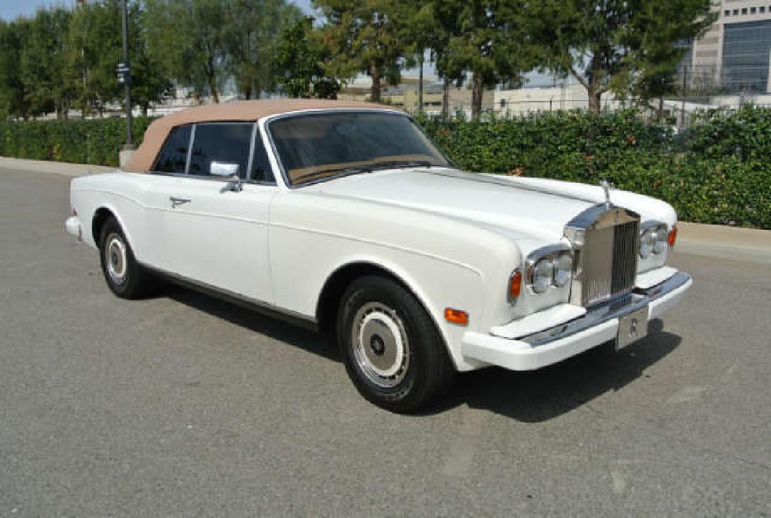 1994 White Rolls Royce Corniche IV