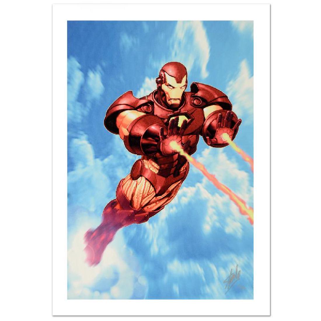 Iron Man: Iron Protocols #1 by Stan Lee - Marvel Comics: A piece of comic book history, this limited edition, from original art by Ariel Olivetti, depicts an intense Iron Man. Ariel Olivetti's first work with Marvel was The Last Avengers Story in 1995. Sinc
