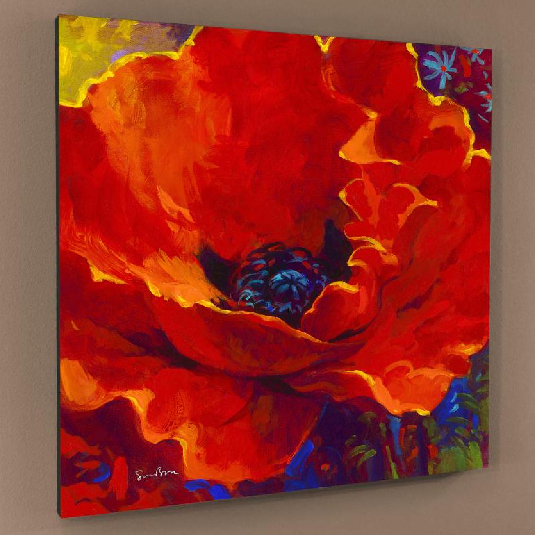 Lady In Red by Bull, Simon: "Lady In Red" is a limited edition giclee on canvas, numbered and bearing Bull's authorized signature. This piece comes gallery wrapped. Includes Certificate of Authenticity! Measures approx. 33" x 33