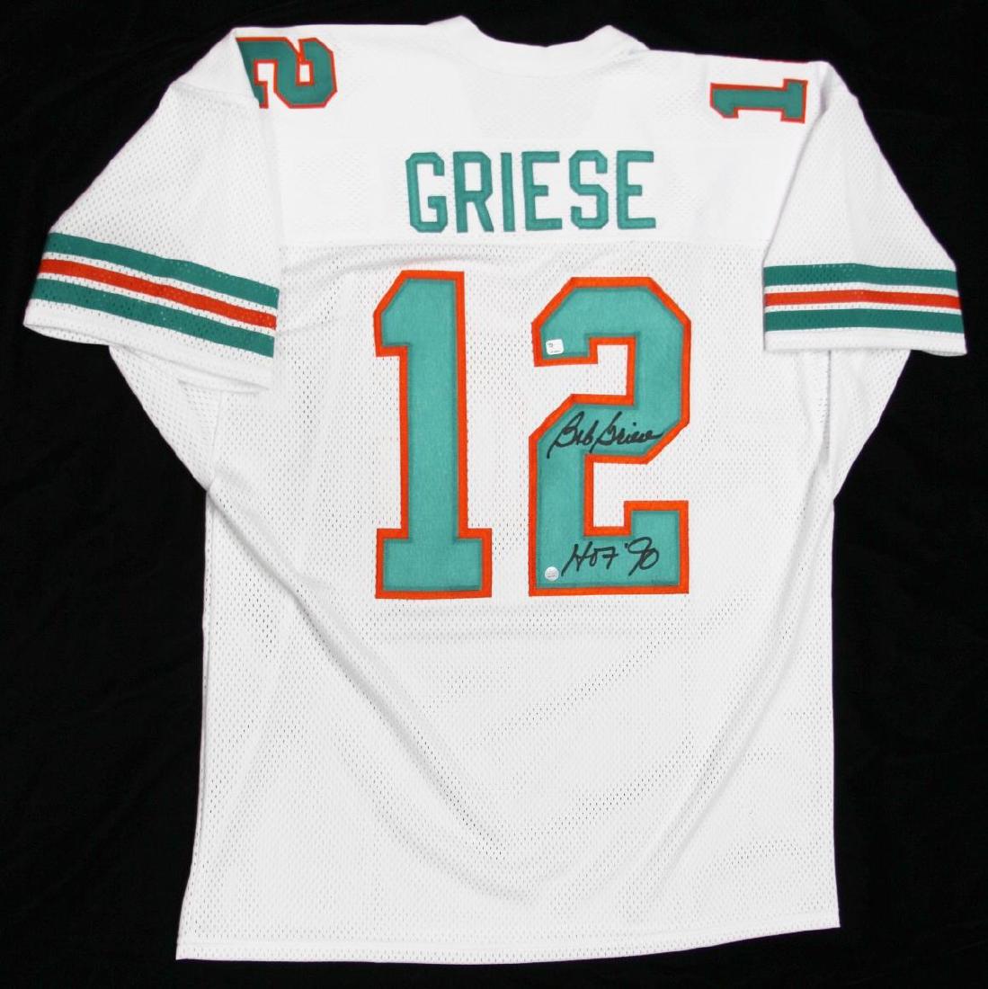 bob griese autographed jersey