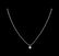 1.00 ctw Diamond Solitaire Pendant With Chain - 14KT - 2