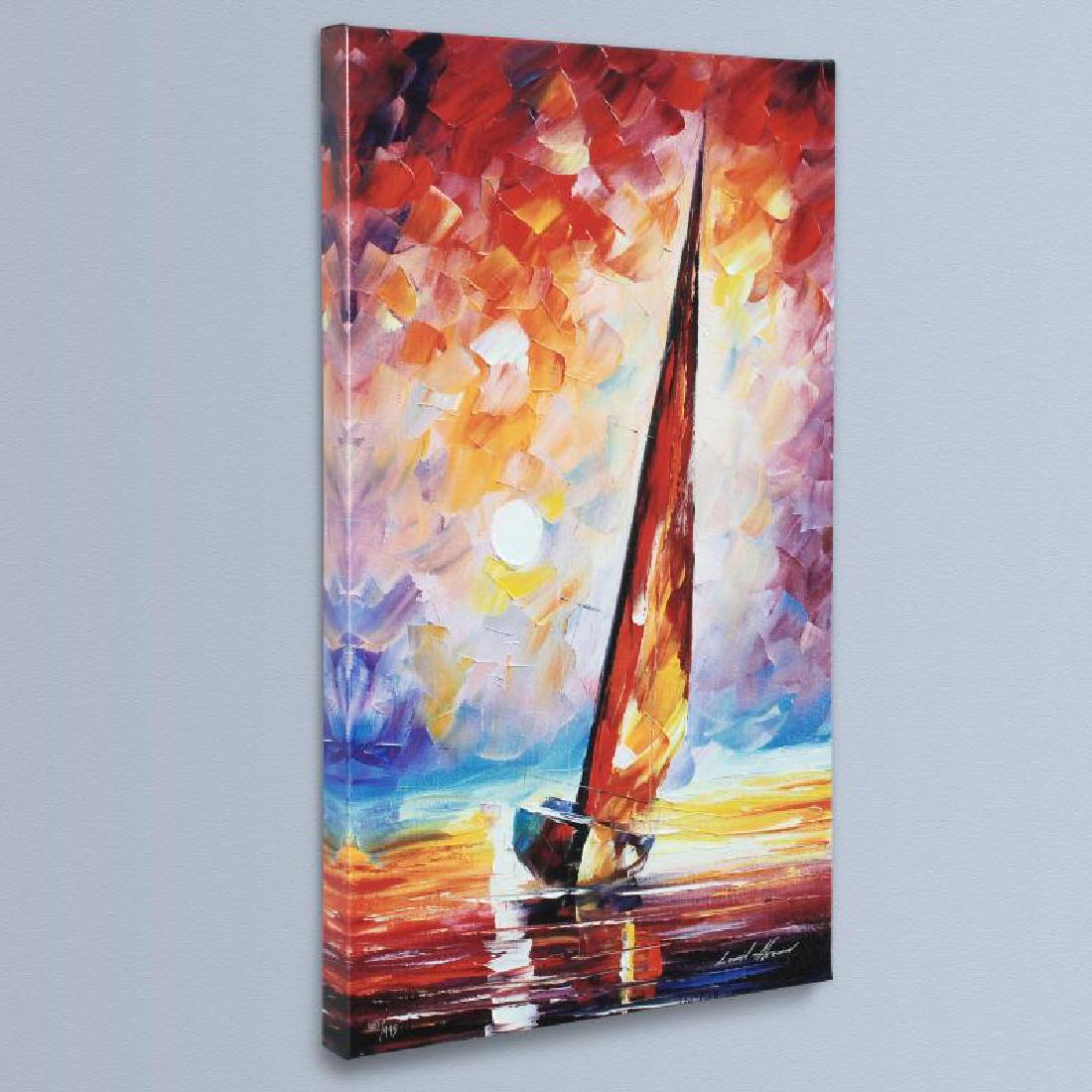 For the Sky by Afremov, Leonid: Leonid Afremov's masterful use of color and texture make his paintings unique collectibles that are sure to brighten any wall. "For the Sky" is a limited edition giclee on stretched canvas, numbered a