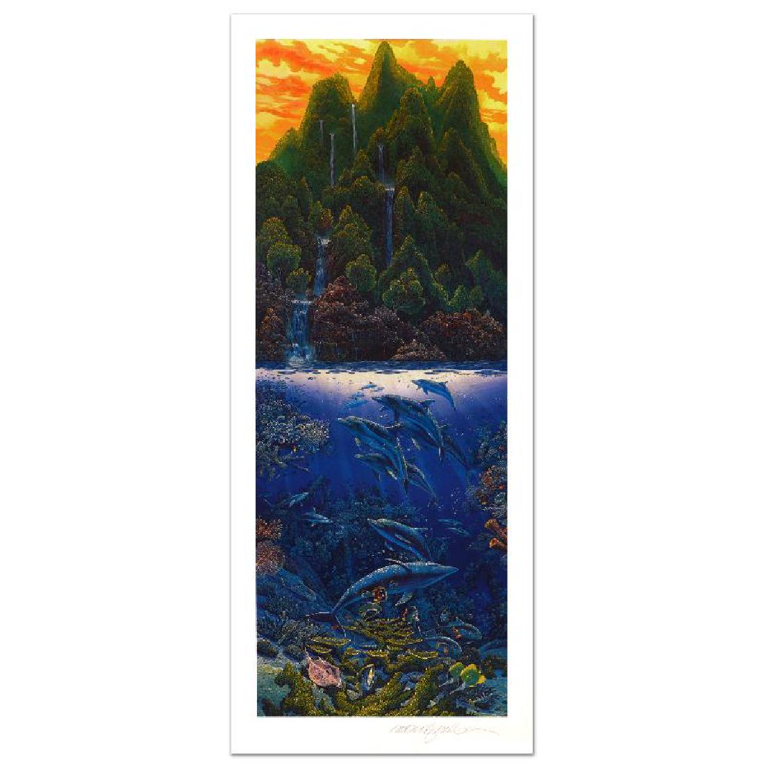 A New Consciousness by Nelson, Robert Lyn: Captivating audiences worldwide, Nelson dazzles all with his incredible use of color and depth. "A New Consciousness" is a limited edition mixed media on paper, numbered and hand signed by the artist!