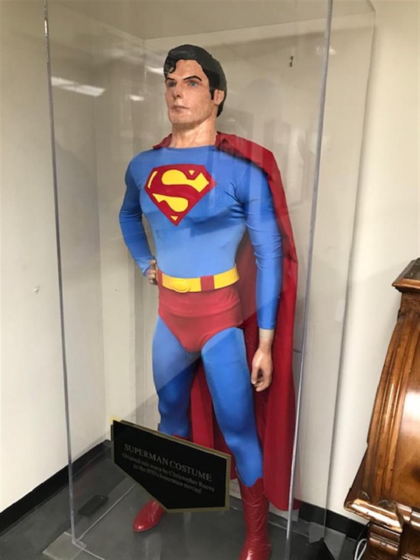Original Superman Costume Worn By Christopher Reeve
