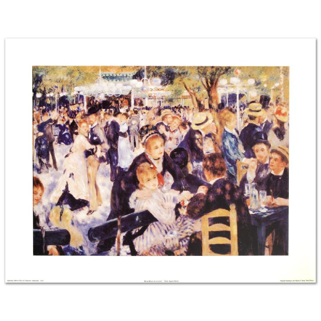 Bal du Moulin de la Galette by Renoir (1841-1919): "Bal du Moulin de la Galette" fine art print by Monet (1840-1926), created with EncreLuxe printing process which captures the subtle nuance of color from the artist's palette! Measures approx. 33" x 2