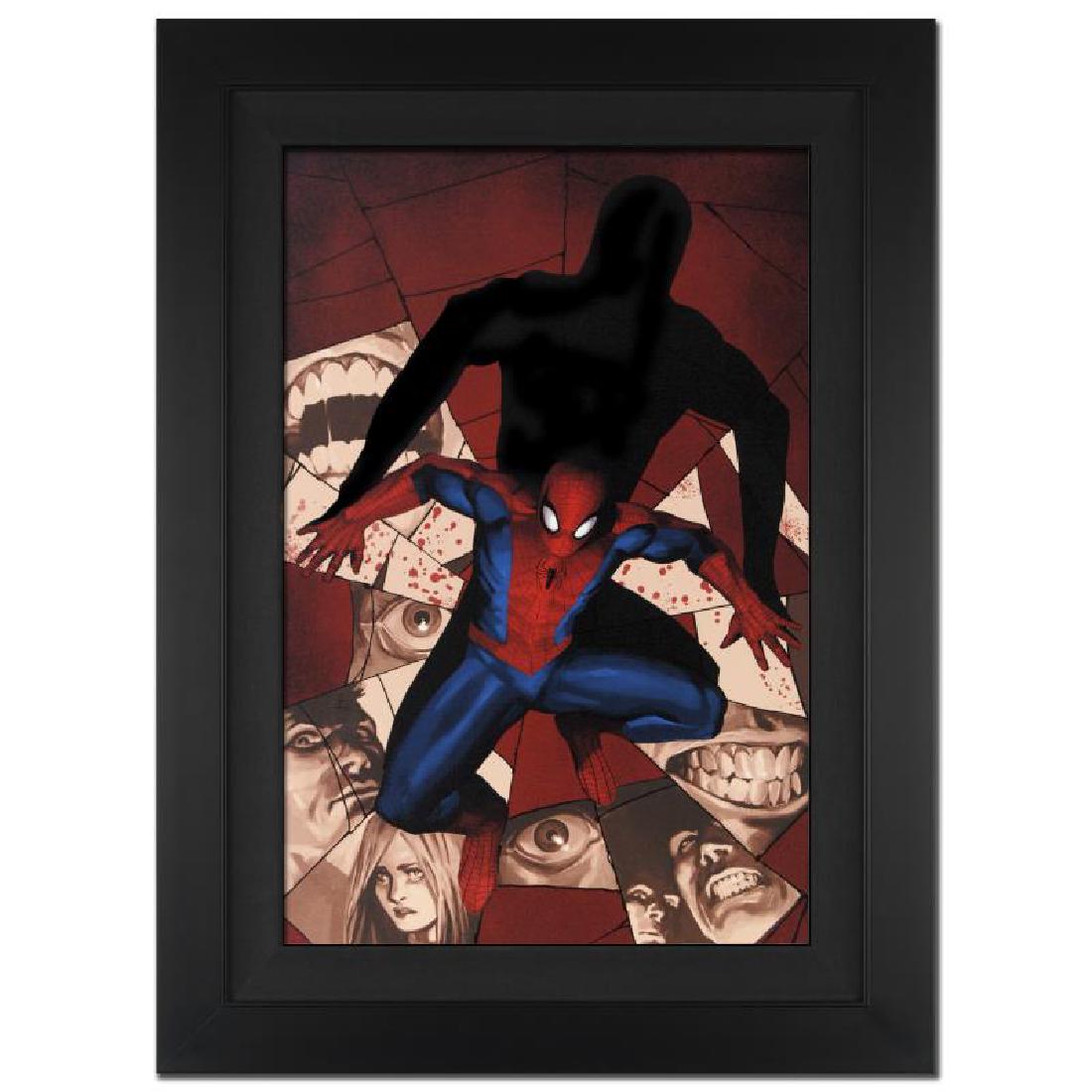 Fear Itself: Spider-Man #1 by Stan Lee - Marvel Comics: A piece of comic book history, this limited edition, from original art by Marko Djurdjevic, depicts Spider-Man. Marko Djurdjevic was discovered by Marvel after posting a series of re-designs for popul