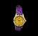 Rolex 18KT Gold Diamond and Sapphire DateJust Ladies