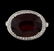 11.48 ctw Ruby and Diamond Ring - 14KT White Gold - 2