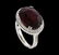 11.48 ctw Ruby and Diamond Ring - 14KT White Gold - 4