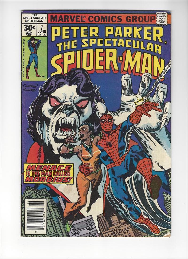 Peter Parker, The Spectacular Spider-Man Issue #7 by: One AUTHENTIC & ORIGINAL Comic Book, Peter Parker, The Spectacular Spider-Man Issue #7 by Marvel Comics.