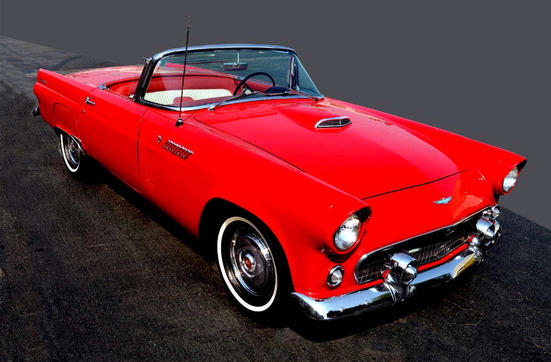 1956 Ford Thunderbird: Recently completed a 2-year restoration, including Paint, Chrome, Rubber, Mechanical, etc. This incredible car needs nothing!! Runs and looks like new!! This great car comes with a 292 Motor with rare