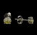 1.21 ctw Yellow Diamond Stud Earrings - 14KT White Gold - 2