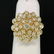 14K Solid Yellow Gold 1.01 ctw 31 Round VS1 Diamond - 2