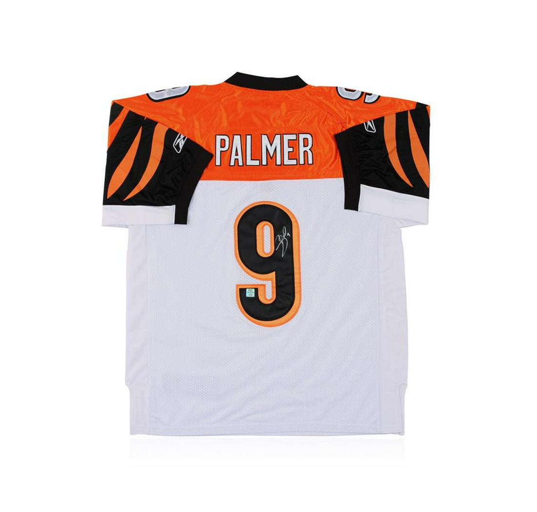 Cincinnati Bengals Carson Palmer Autographed Jersey: Cincinnati Bengals Carson Palmer Autographed Jersey.