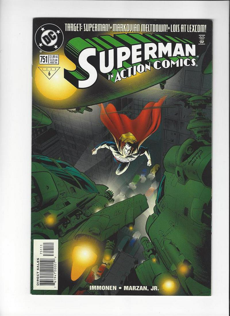 Superman In Action Comics Issue #751 by DC Comics: One ORIGINAL AND AUTHENTIC, Superman In Action Comics Issue #751 by DC Comics.