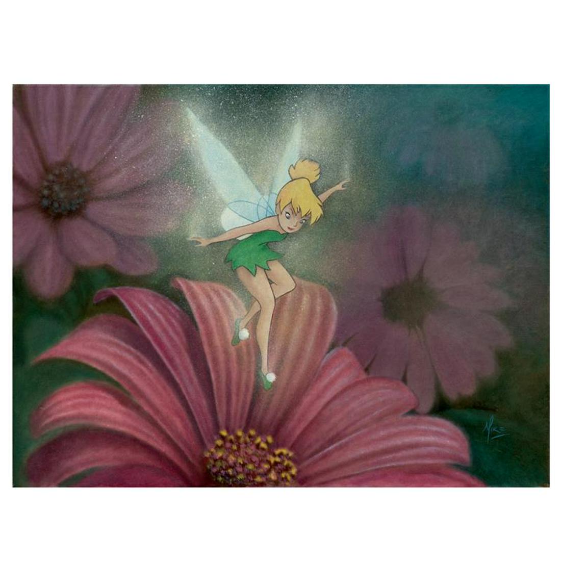 Morning Blossoms by Kupka, Mike: "Morning Blossoms" is a limited edition giclee on canvas, numbered and hand signed by Mike Kupka. This piece is licensed by Disney Fine Art. This piece has a 2" border and may be either framed or gall