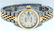 Rolex Ladies Quickset 2 Tone 18K Silver Diamond - 3