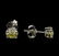 1.21 ctw Yellow Diamond Stud Earrings - 14KT White Gold - 2
