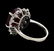 10.75 ctw Ruby and Diamond Ring - 14KT White Gold - 3