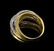 1.74 ctw Diamond Ring - 14KT Two-Tone Gold - 3