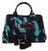 Prada Blue Purple Camo Canvas Medium Canapa Shopping - 2