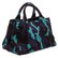 Prada Blue Purple Camo Canvas Medium Canapa Shopping - 3