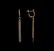 0.55 ctw Diamond Earrings - 14KT Rose Gold - 2