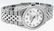 Rolex Mens Stainless Steel Silver Diamond 36MM Datejust - 3