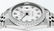 Rolex Mens Stainless Steel Silver Diamond 36MM Datejust - 5