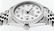 Rolex Mens Stainless Steel Silver Diamond 36MM Datejust - 6