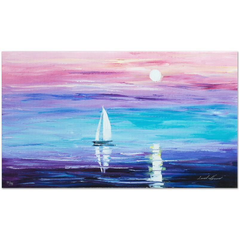 Expansive by Afremov, Leonid: Leonid Afremov's masterful use of color and texture make his paintings unique collectibles that are sure to brighten any wall. "Expansive" is a limited edition giclee on canvas. The piece is numbered 