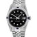 Rolex Mens Stainless Steel Black Diamond & Sapphire - 2