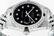Rolex Mens Stainless Steel Black Diamond & Sapphire - 5