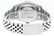 Rolex Mens Stainless Steel Black Diamond & Sapphire - 9