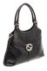 Gucci Black Perforated Leather Reins Hobo Bag - 2