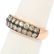 14k Rose Gold 1.10 ctw Dual Row Round Champagne Diamond - 2