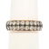 14k Rose Gold 1.10 ctw Dual Row Round Champagne Diamond - 4