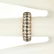 14k Rose Gold 1.10 ctw Dual Row Round Champagne Diamond - 8