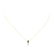 0.30 ctw Diamond Solitaire Pendant with Chain - 14KT