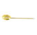 Script Stick Pin - 10KT Yellow Gold and Yellow Gold
