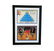 PSA Certified John Wooden and Bill Walton Pyramid of